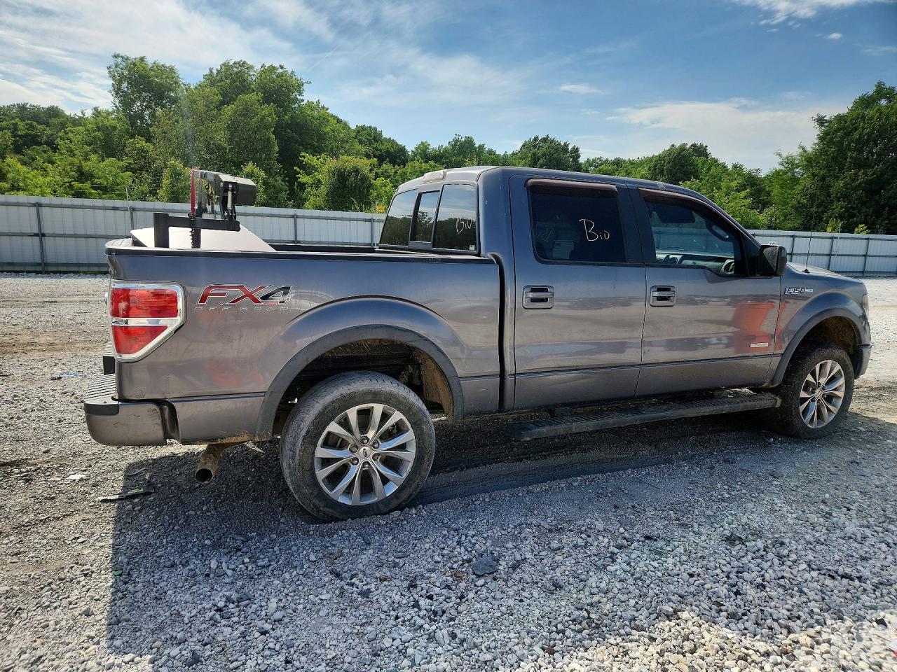 2014 Ford F150 Supercrew Серый vin: 1FTFW1ET2EKG02735