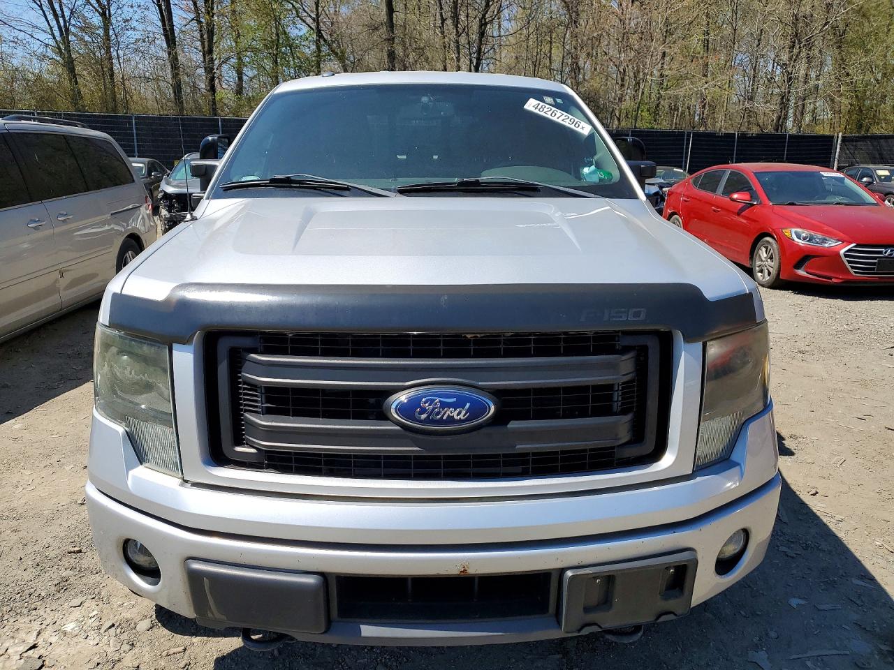 2014 Ford F-150 Supercrew Silver vin: 1FTFW1ET2EKG16909