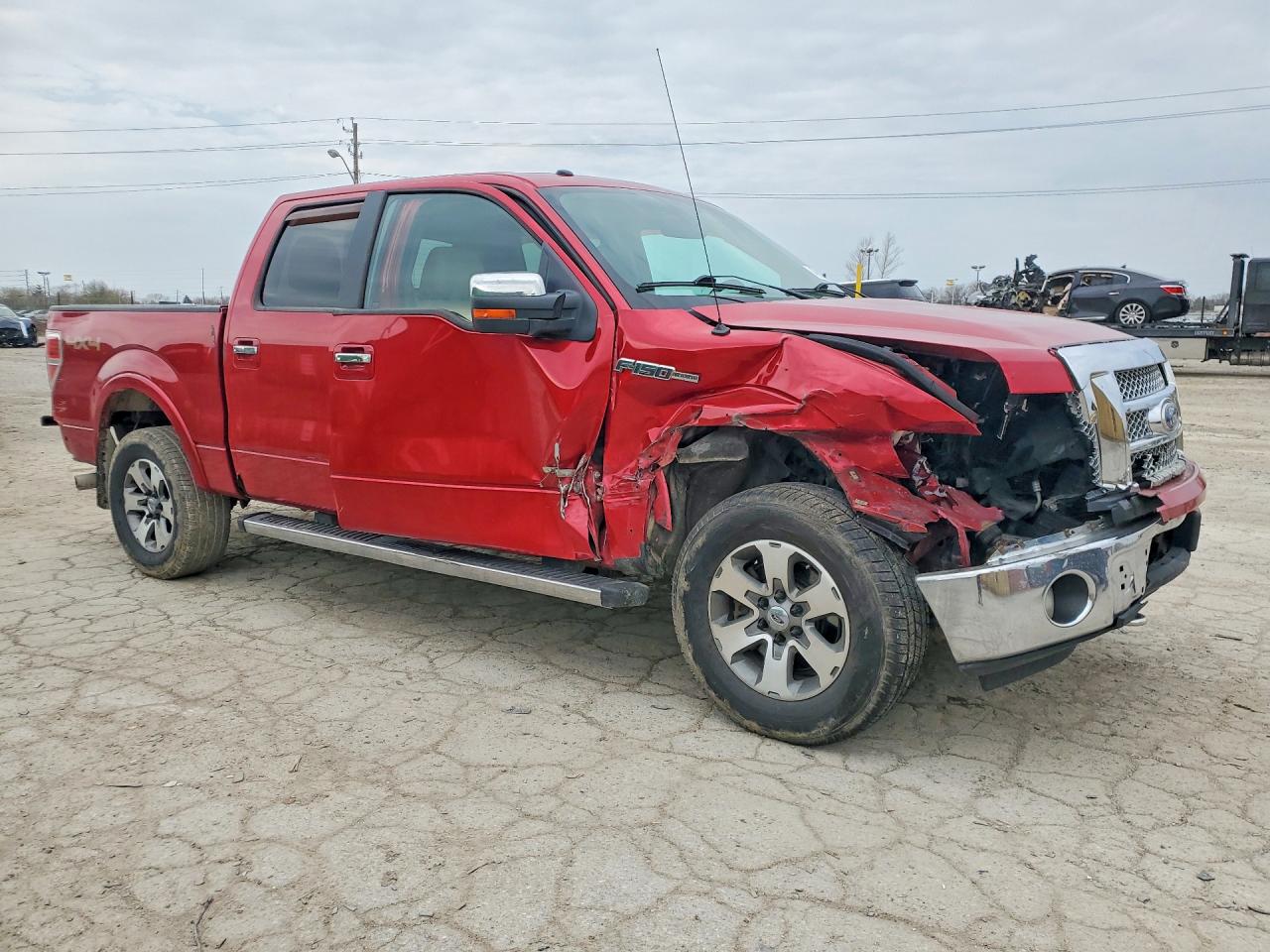 2011 Ford F150 Supercrew Red vin: 1FTFW1ET3BFA58461
