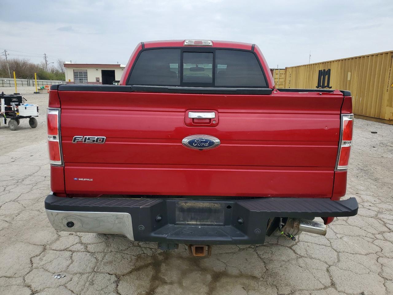 2011 Ford F150 Supercrew Red vin: 1FTFW1ET3BFA58461