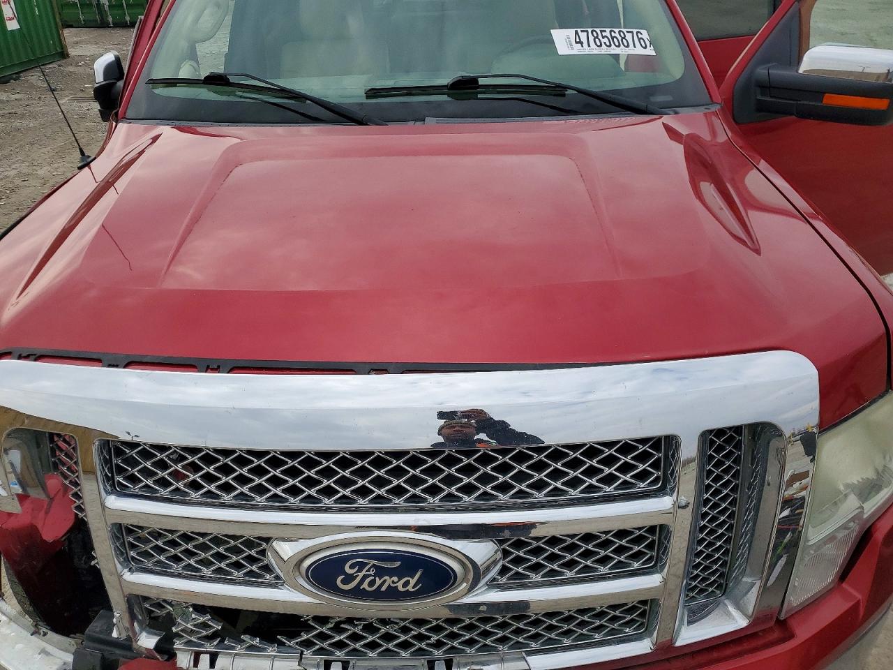 2011 Ford F150 Supercrew Red vin: 1FTFW1ET3BFA58461