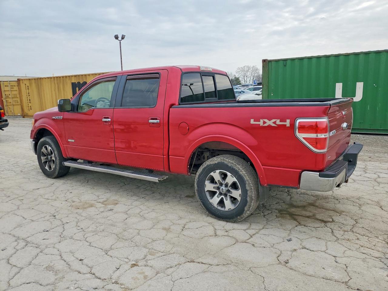 2011 Ford F150 Supercrew Red vin: 1FTFW1ET3BFA58461