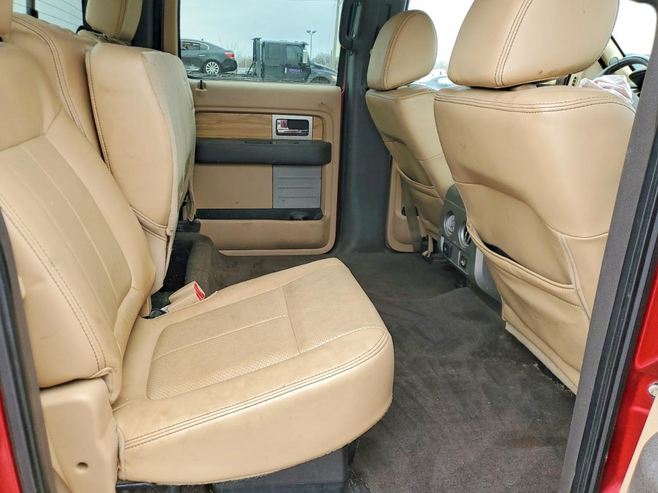 2011 Ford F150 Supercrew Red vin: 1FTFW1ET3BFA58461
