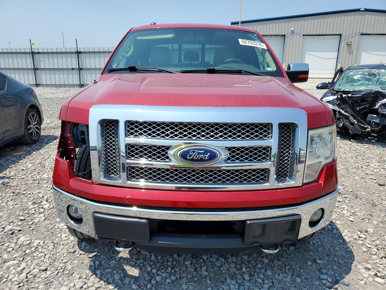 2011 Ford F150 Supercrew Red vin: 1FTFW1ET3BFA91606