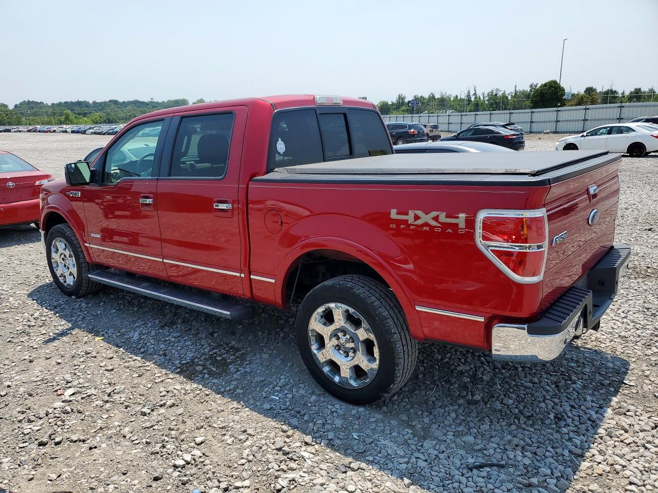 2011 Ford F150 Supercrew Red vin: 1FTFW1ET3BFA91606