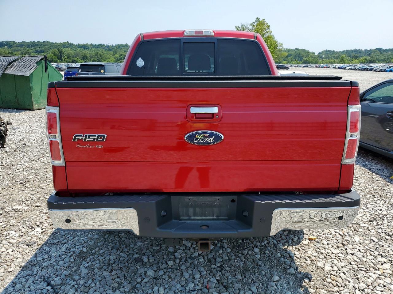 2011 Ford F150 Supercrew Red vin: 1FTFW1ET3BFA91606