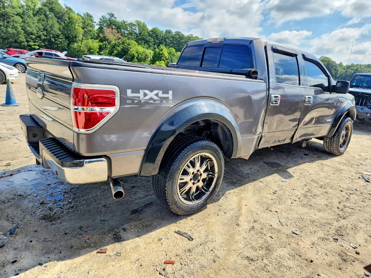 2011 Ford F150 Supercrew Gray vin: 1FTFW1ET3BFB19873