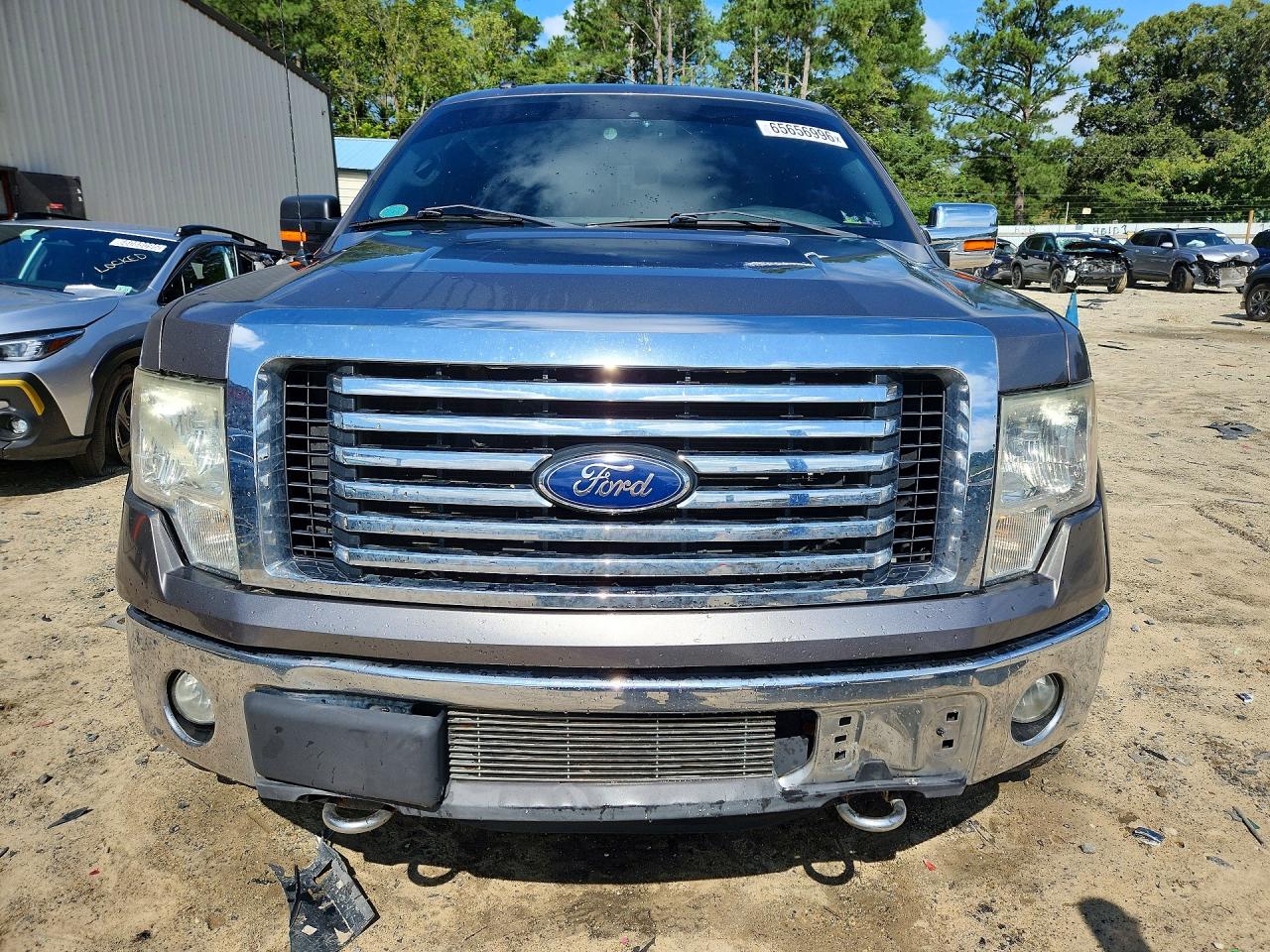 2011 Ford F150 Supercrew Gray vin: 1FTFW1ET3BFB19873