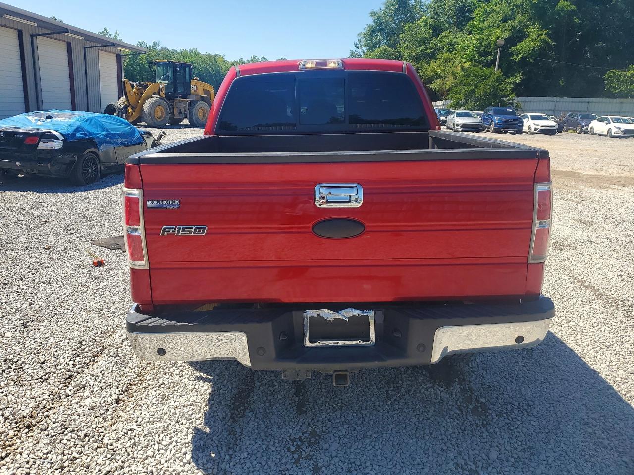 2011 Ford F150 Supercrew Red vin: 1FTFW1ET3BFB28203