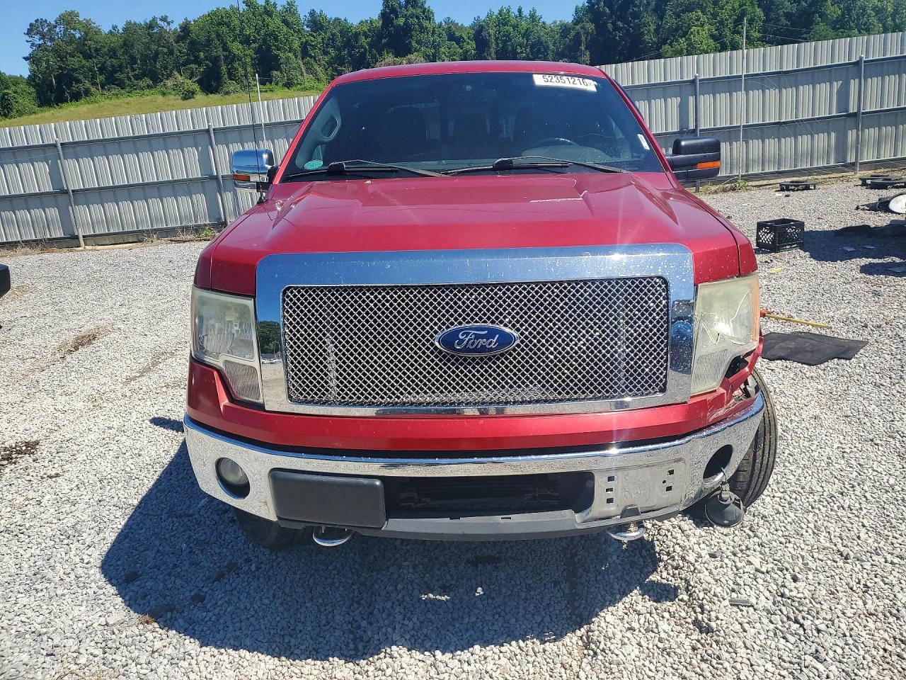 2011 Ford F150 Supercrew Red vin: 1FTFW1ET3BFB28203