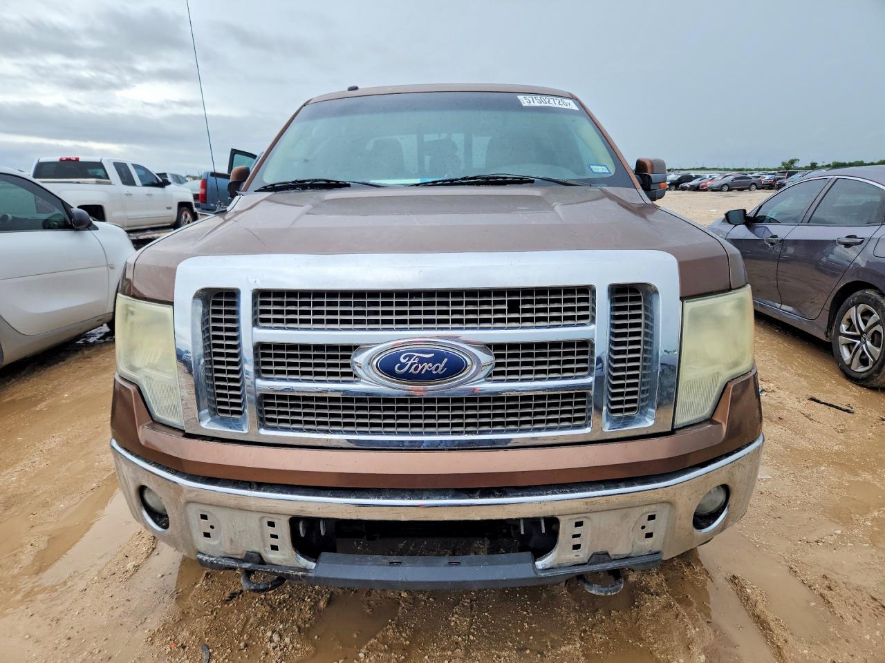 2011 Ford F150 Supercrew Brown vin: 1FTFW1ET3BFB61296