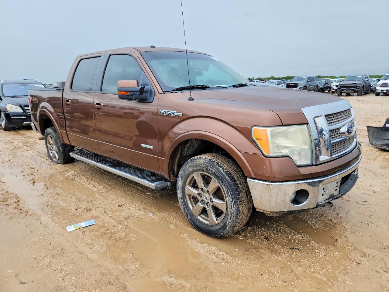 2011 Ford F150 Supercrew Brown vin: 1FTFW1ET3BFB61296