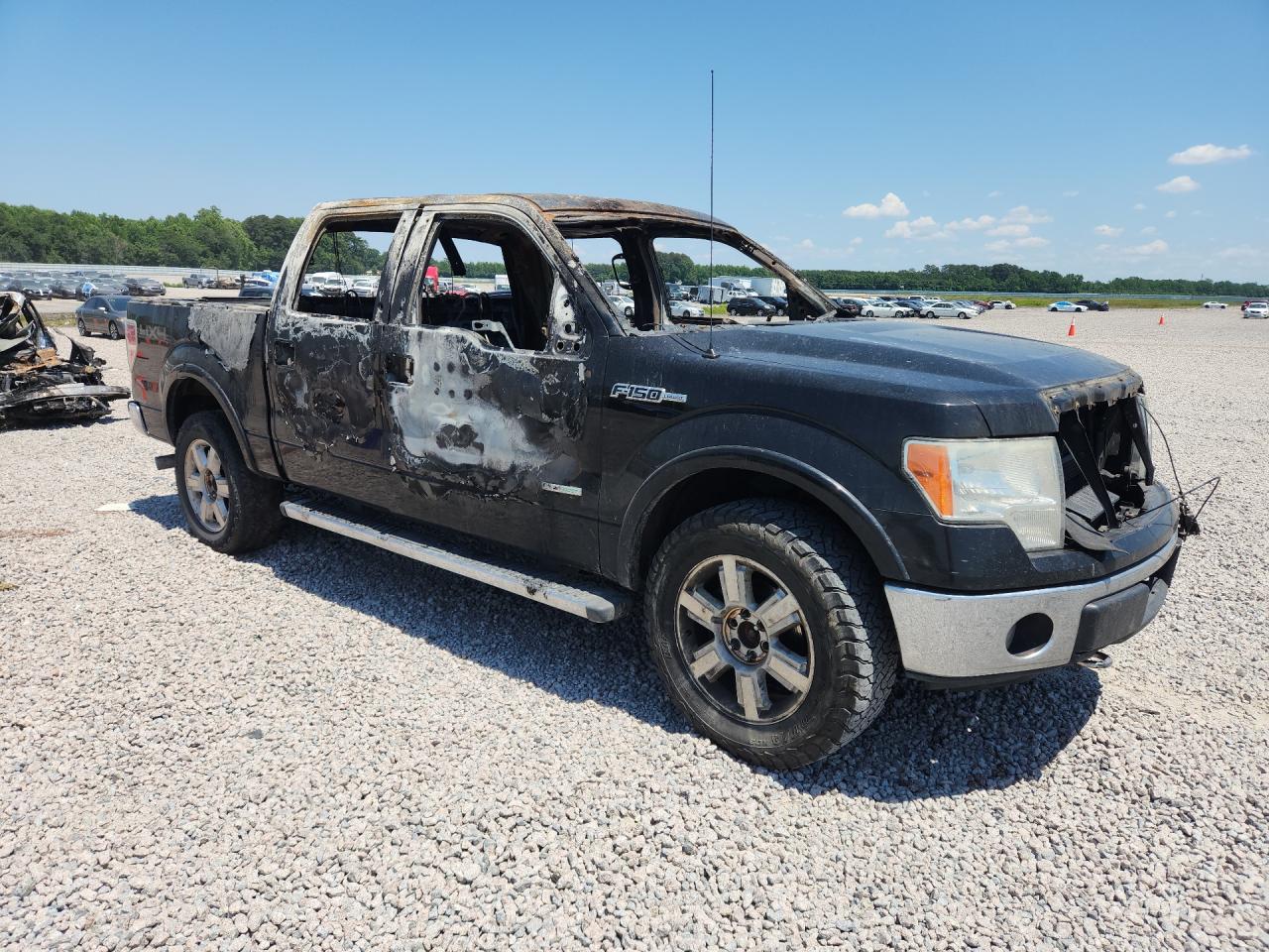 2011 Ford F150 Supercrew Black vin: 1FTFW1ET3BFC01635