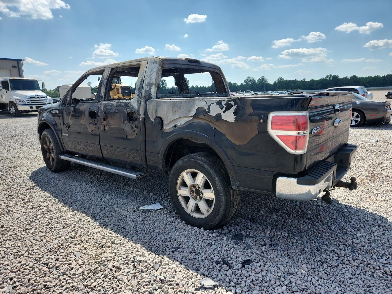2011 Ford F150 Supercrew Black vin: 1FTFW1ET3BFC01635