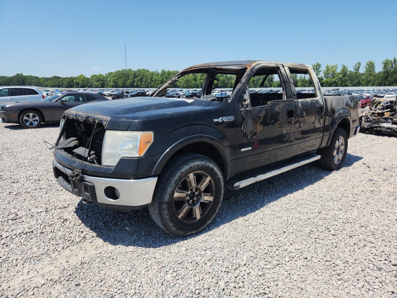 2011 Ford F150 Supercrew Black vin: 1FTFW1ET3BFC01635