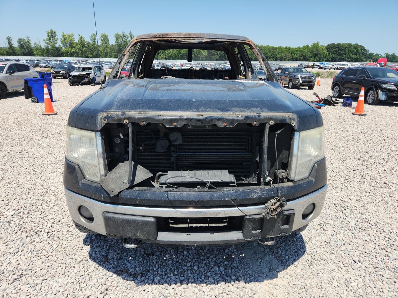 2011 Ford F150 Supercrew Black vin: 1FTFW1ET3BFC01635