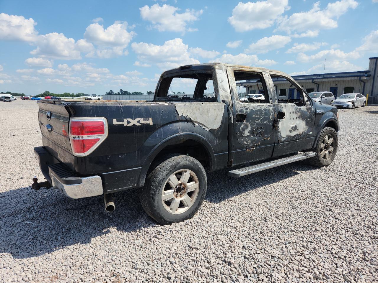 2011 Ford F150 Supercrew Black vin: 1FTFW1ET3BFC01635