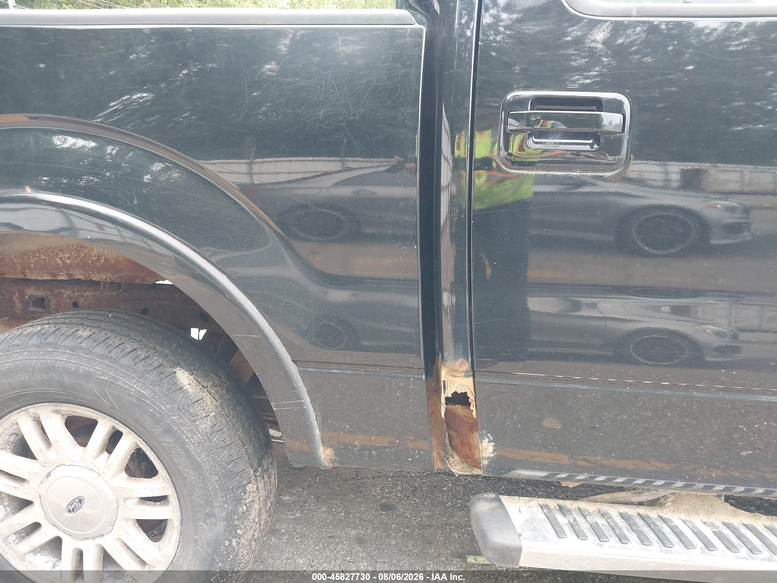 2011 Ford F-150 Lariat Black vin: 1FTFW1ET3BFC04308