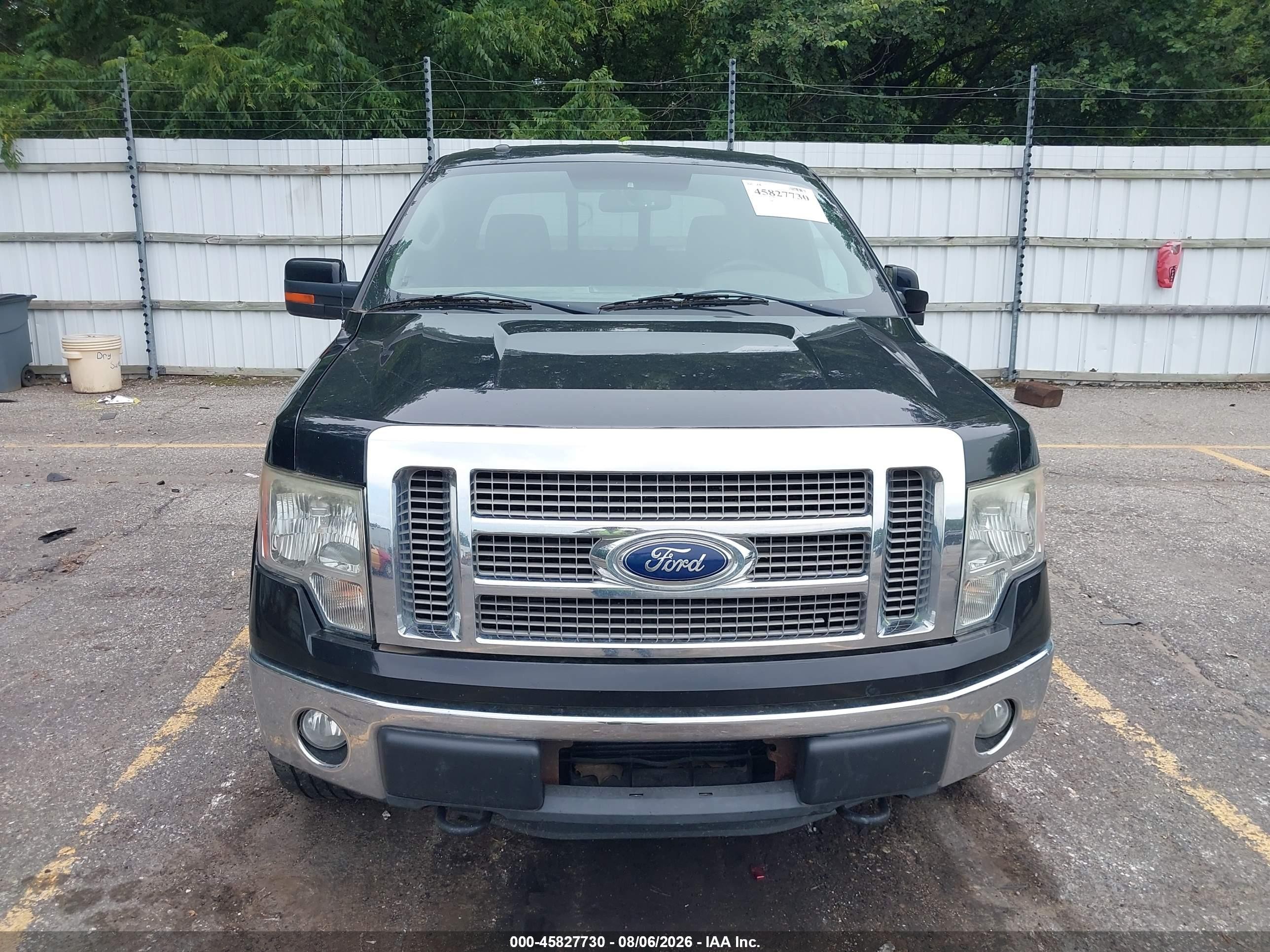 2011 Ford F-150 Lariat Black vin: 1FTFW1ET3BFC04308