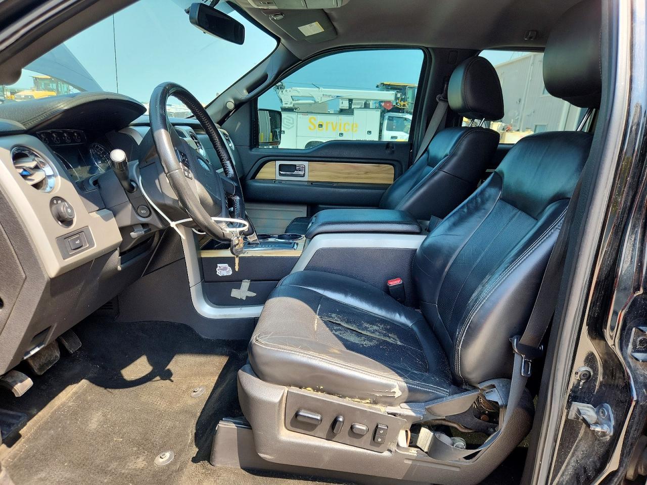 2011 Ford F150 Supercrew Black vin: 1FTFW1ET3BFC27328