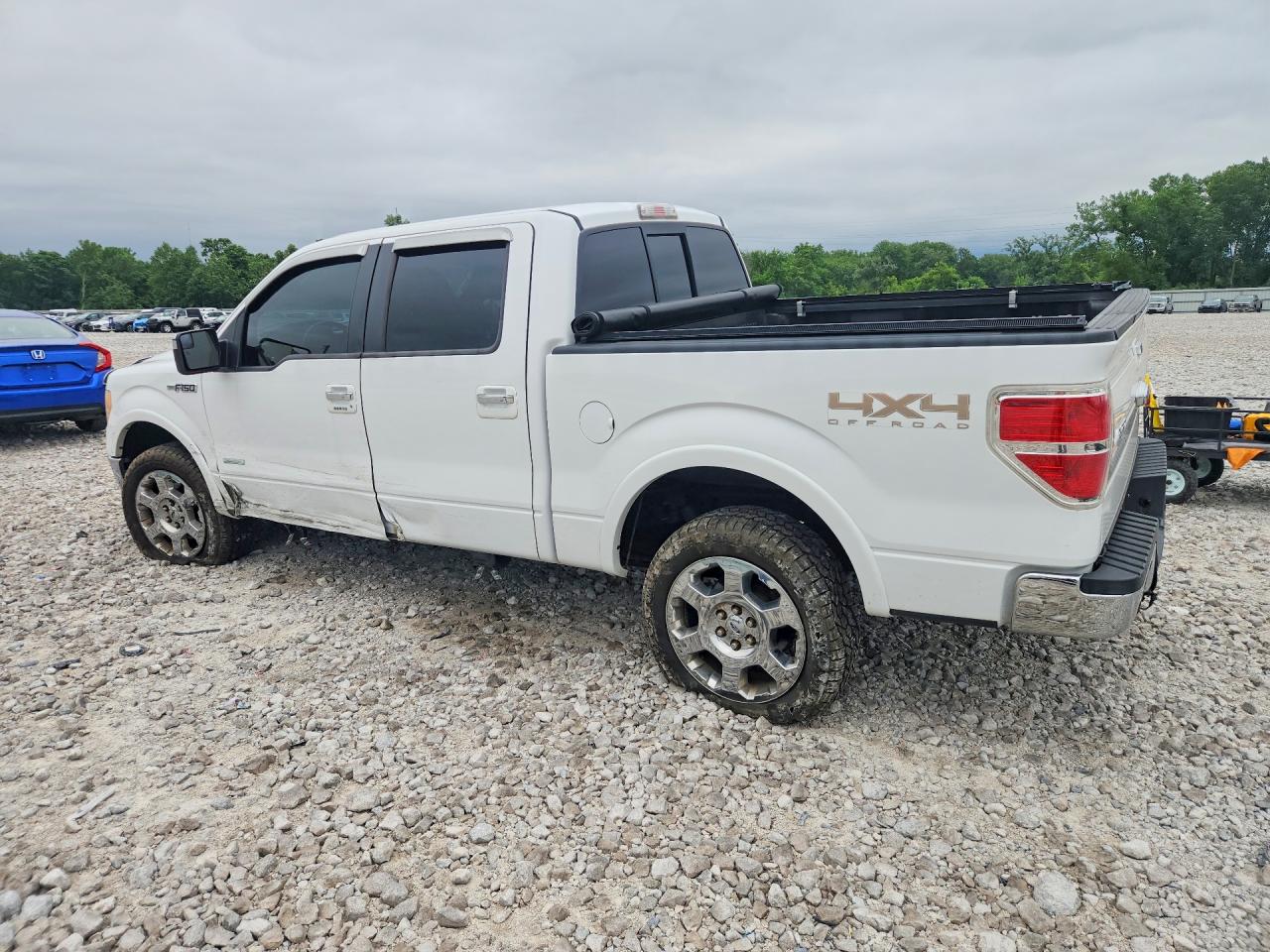 2011 Ford F150 Supercrew Белый vin: 1FTFW1ET3BFC34411