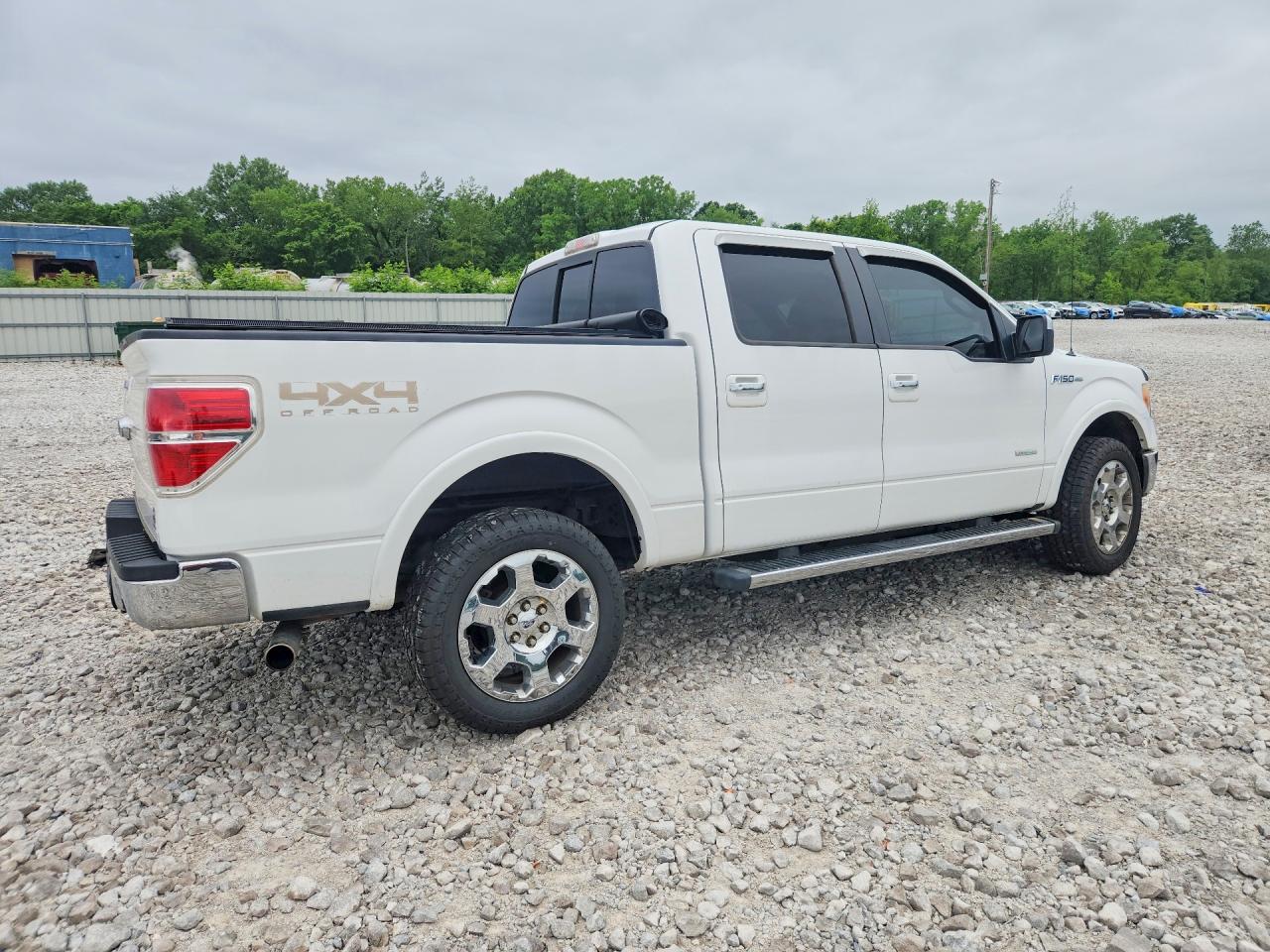 2011 Ford F150 Supercrew Белый vin: 1FTFW1ET3BFC34411