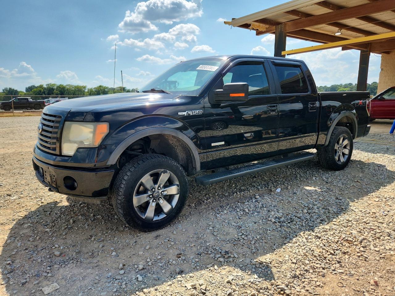 2011 Ford F150 Supercrew Black vin: 1FTFW1ET3BFC84662