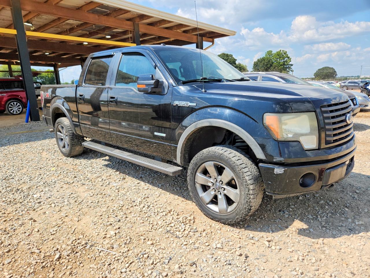 2011 Ford F150 Supercrew Black vin: 1FTFW1ET3BFC84662