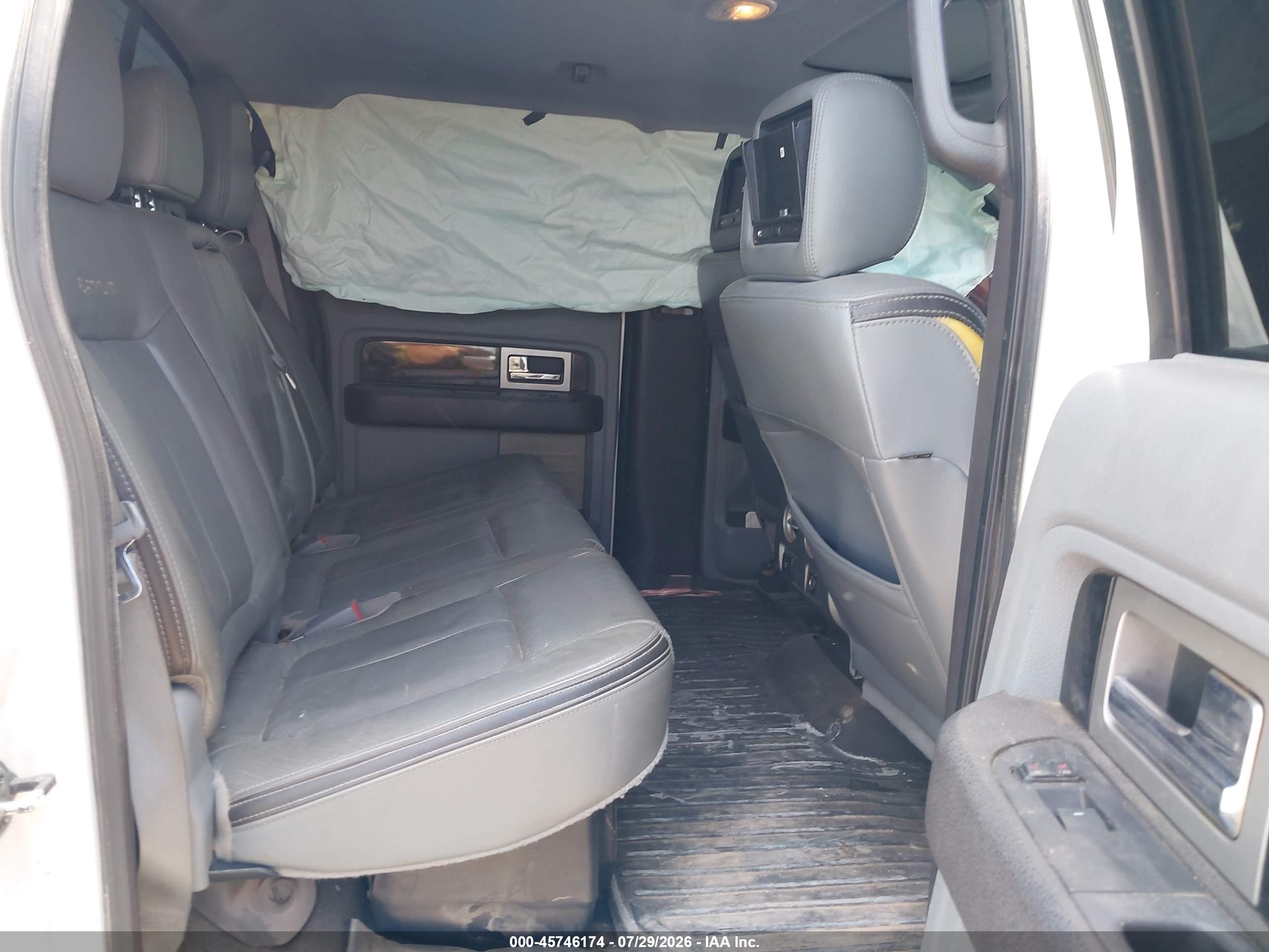 2011 Ford F-150 Platinum Белый vin: 1FTFW1ET3BFC91160