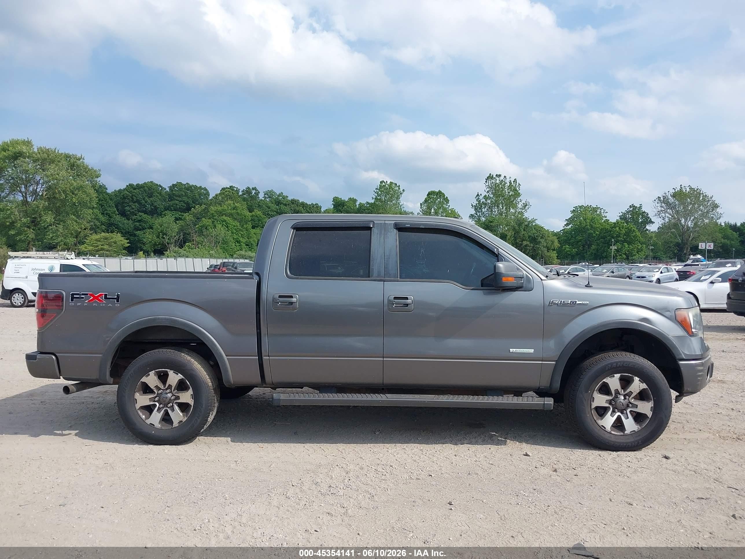 2011 Ford F-150 Fx4 Gray vin: 1FTFW1ET3BFC99209