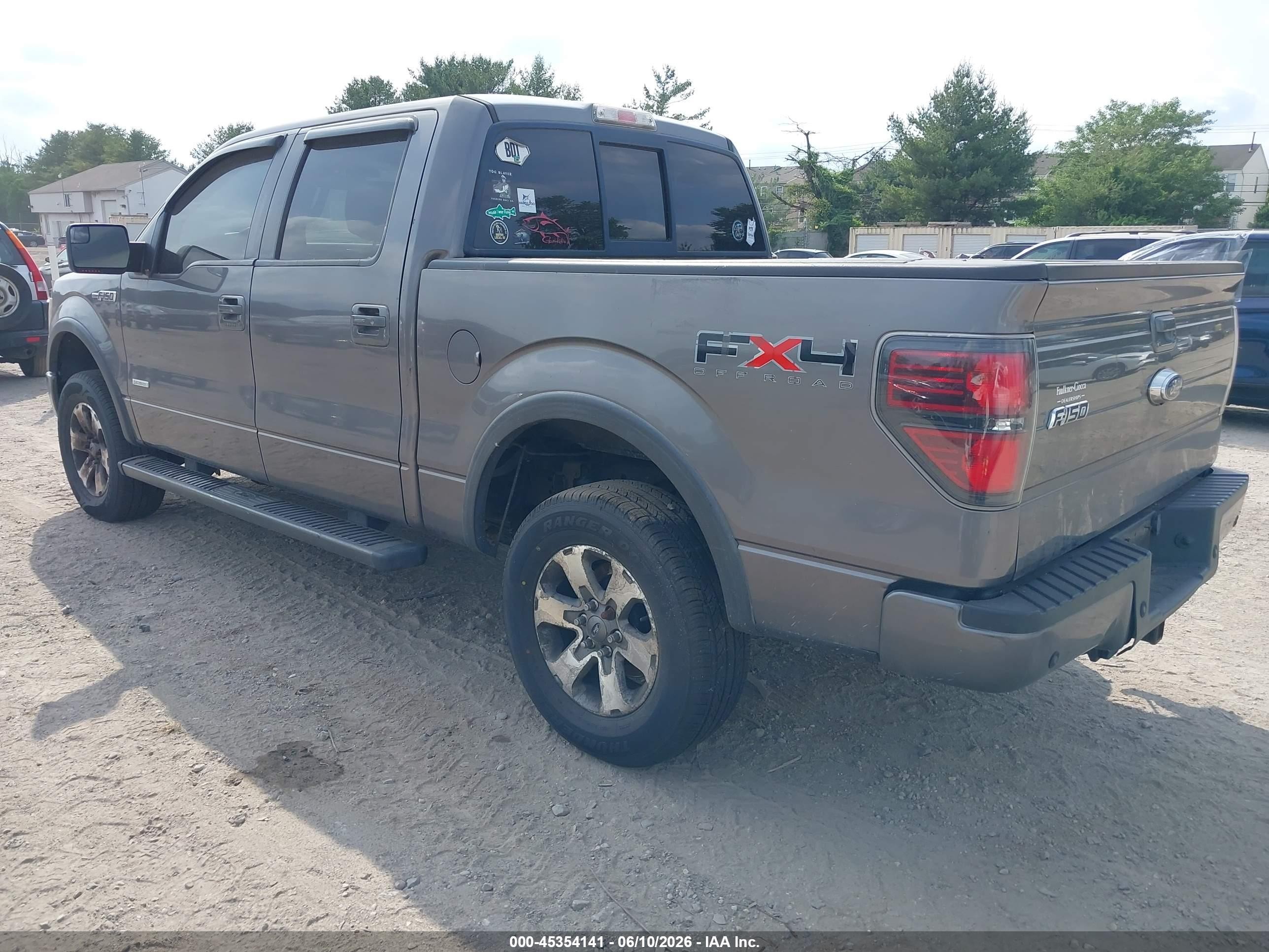2011 Ford F-150 Fx4 Gray vin: 1FTFW1ET3BFC99209