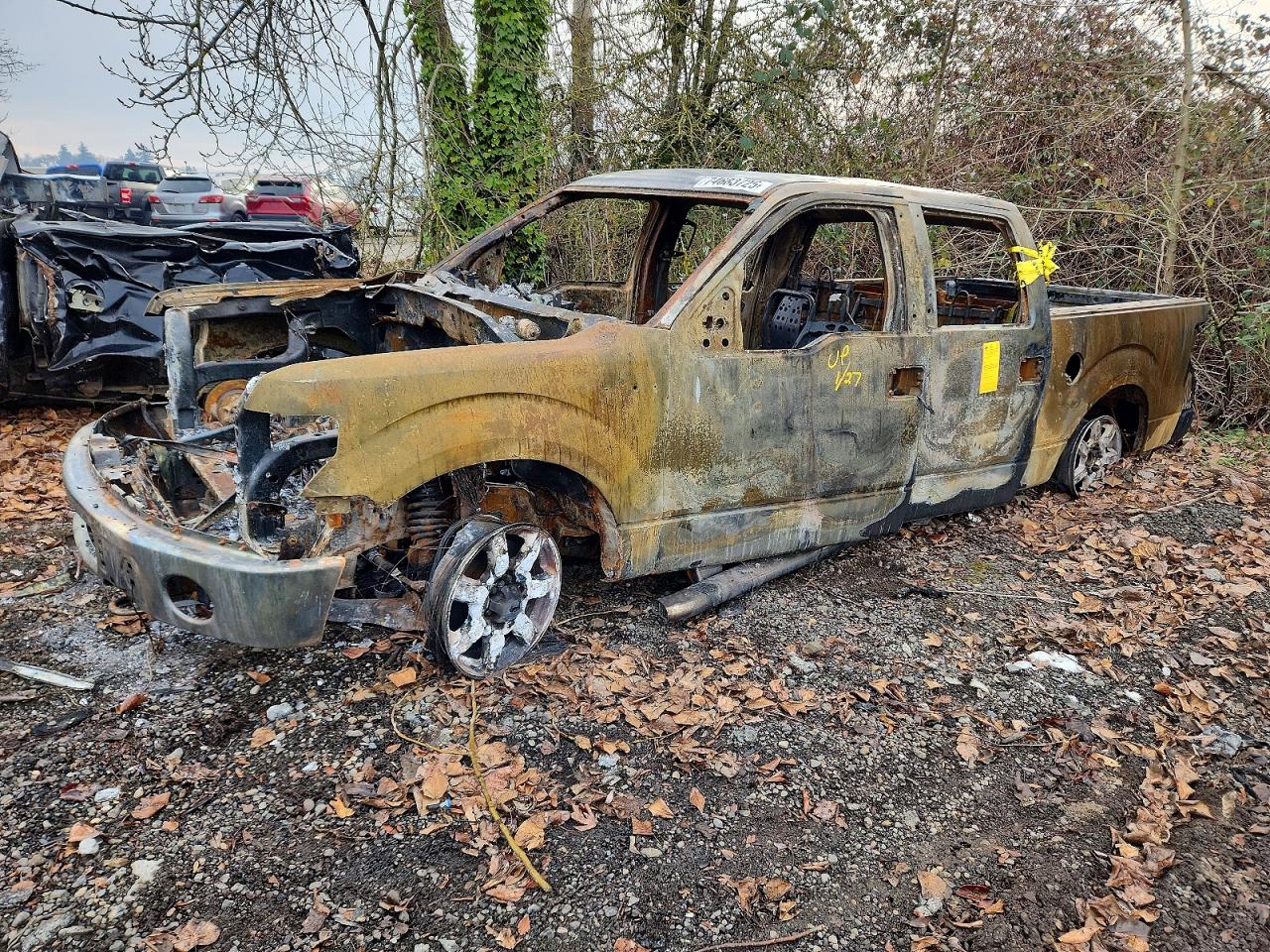 2011 Ford F150 Supercrew Burn vin: 1FTFW1ET3BKD61506
