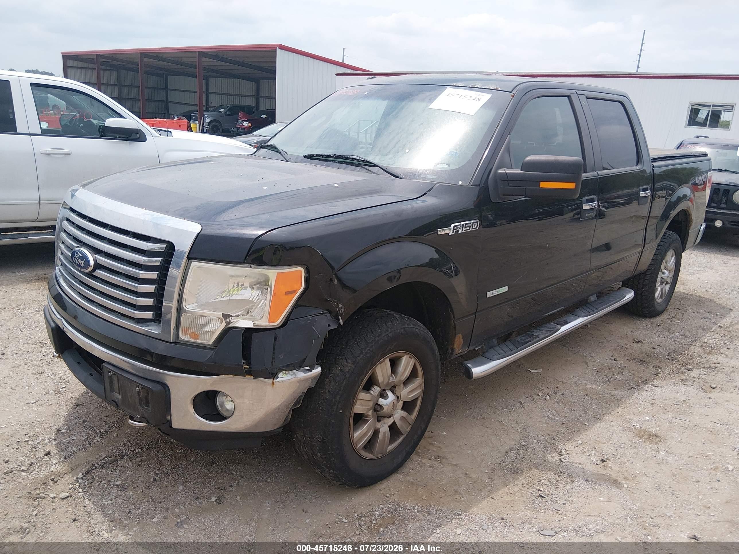 2011 Ford F-150 Xlt Black vin: 1FTFW1ET3BKE09098