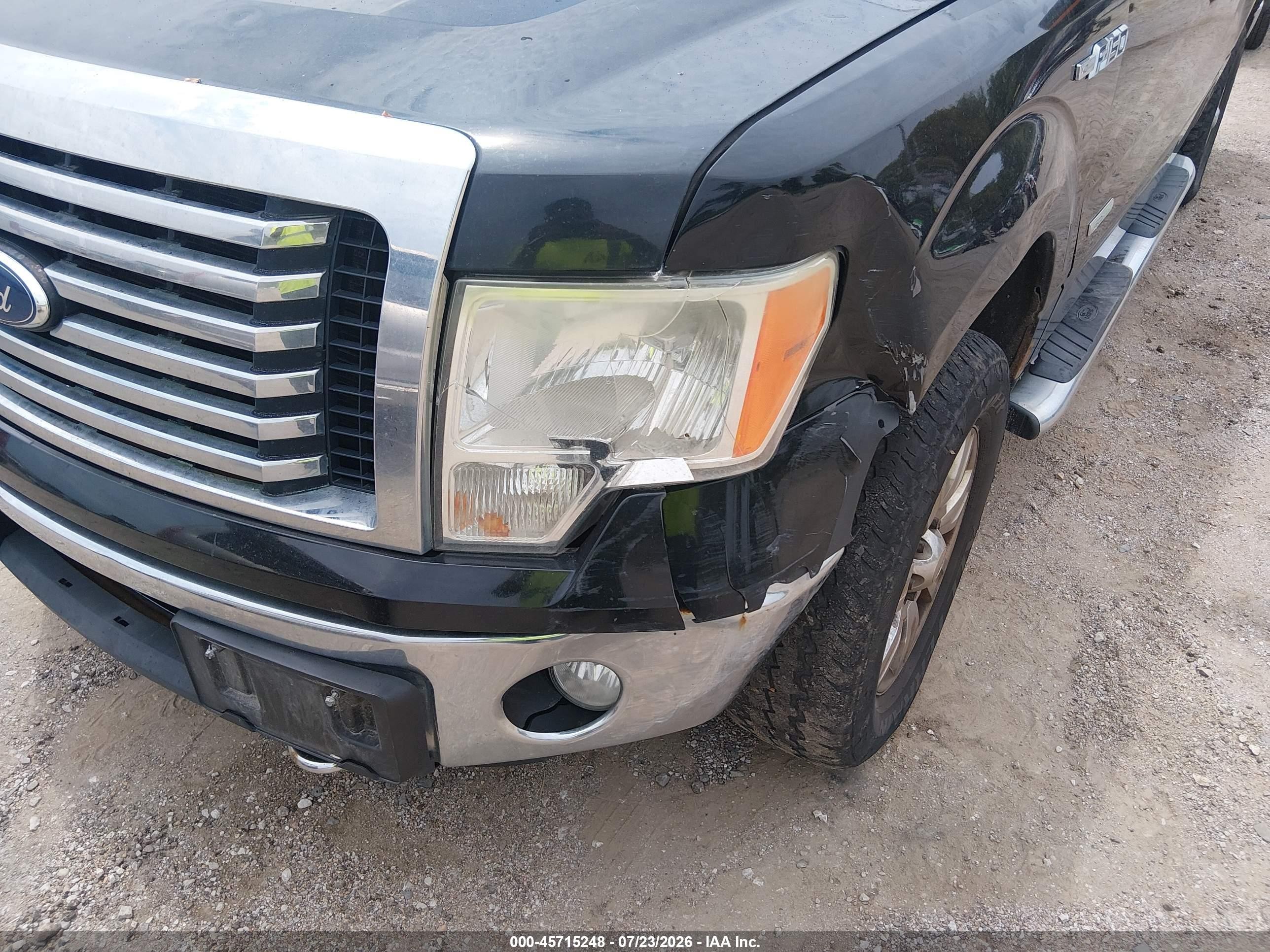 2011 Ford F-150 Xlt Black vin: 1FTFW1ET3BKE09098