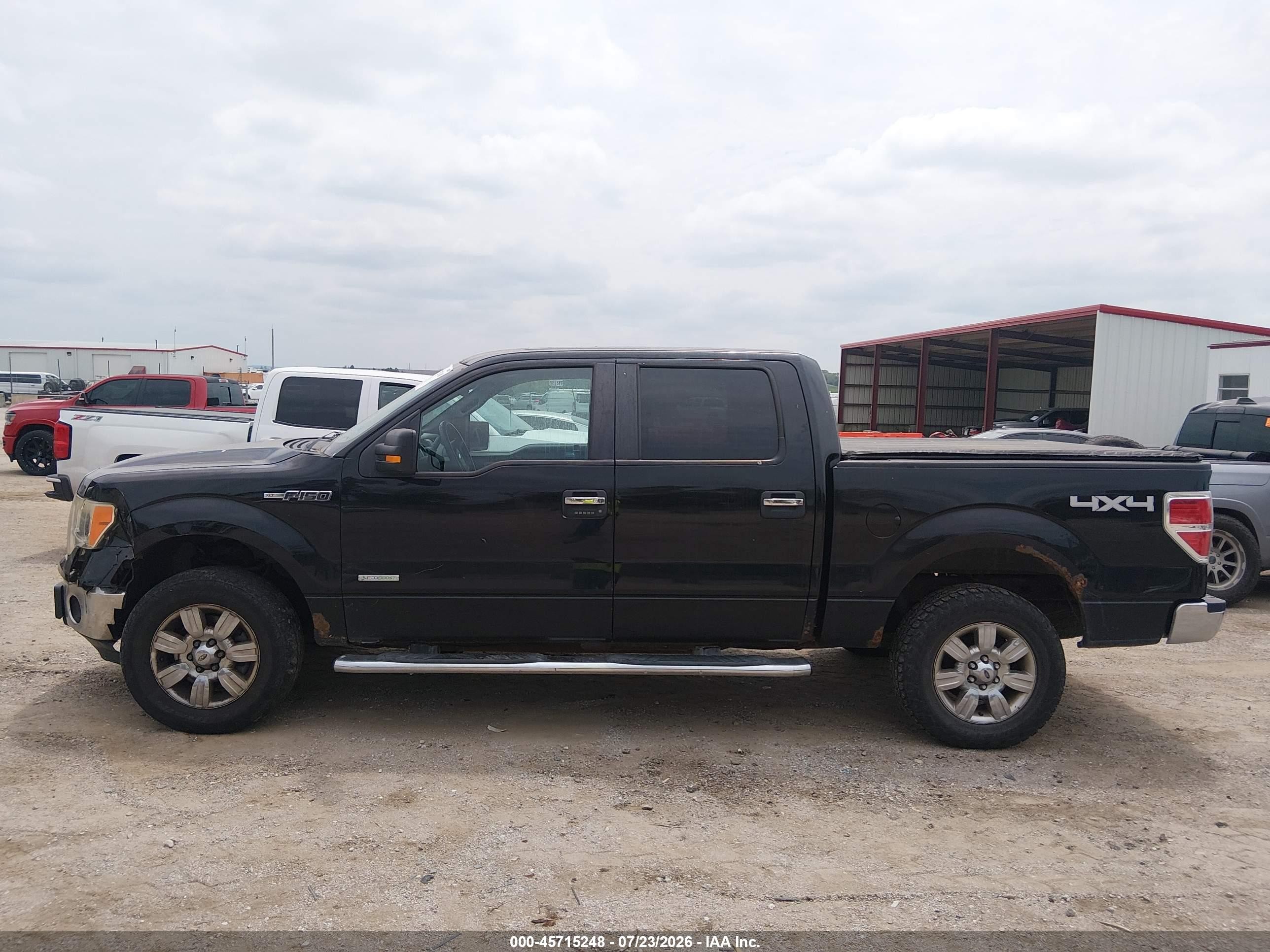 2011 Ford F-150 Xlt Black vin: 1FTFW1ET3BKE09098