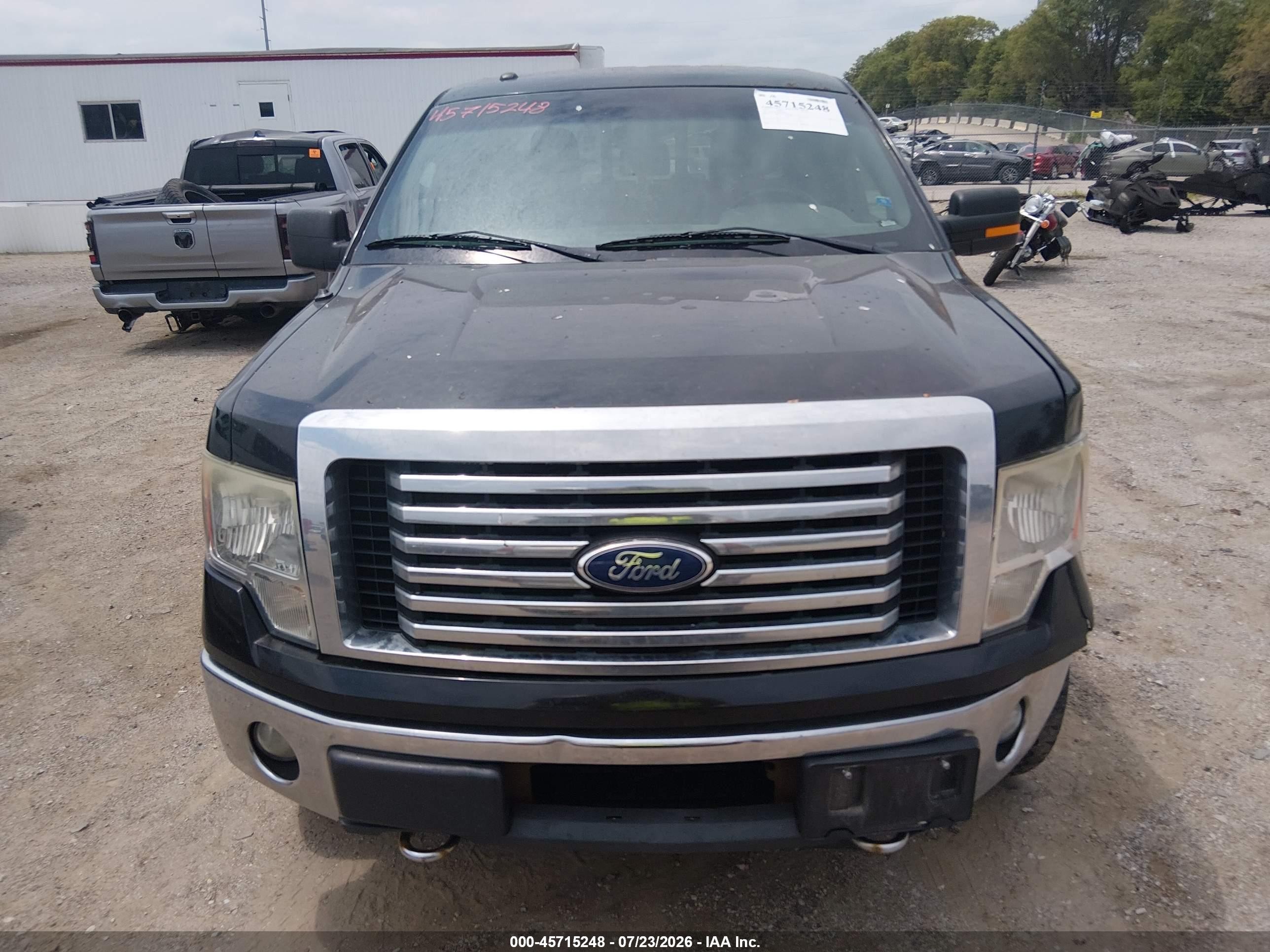 2011 Ford F-150 Xlt Black vin: 1FTFW1ET3BKE09098