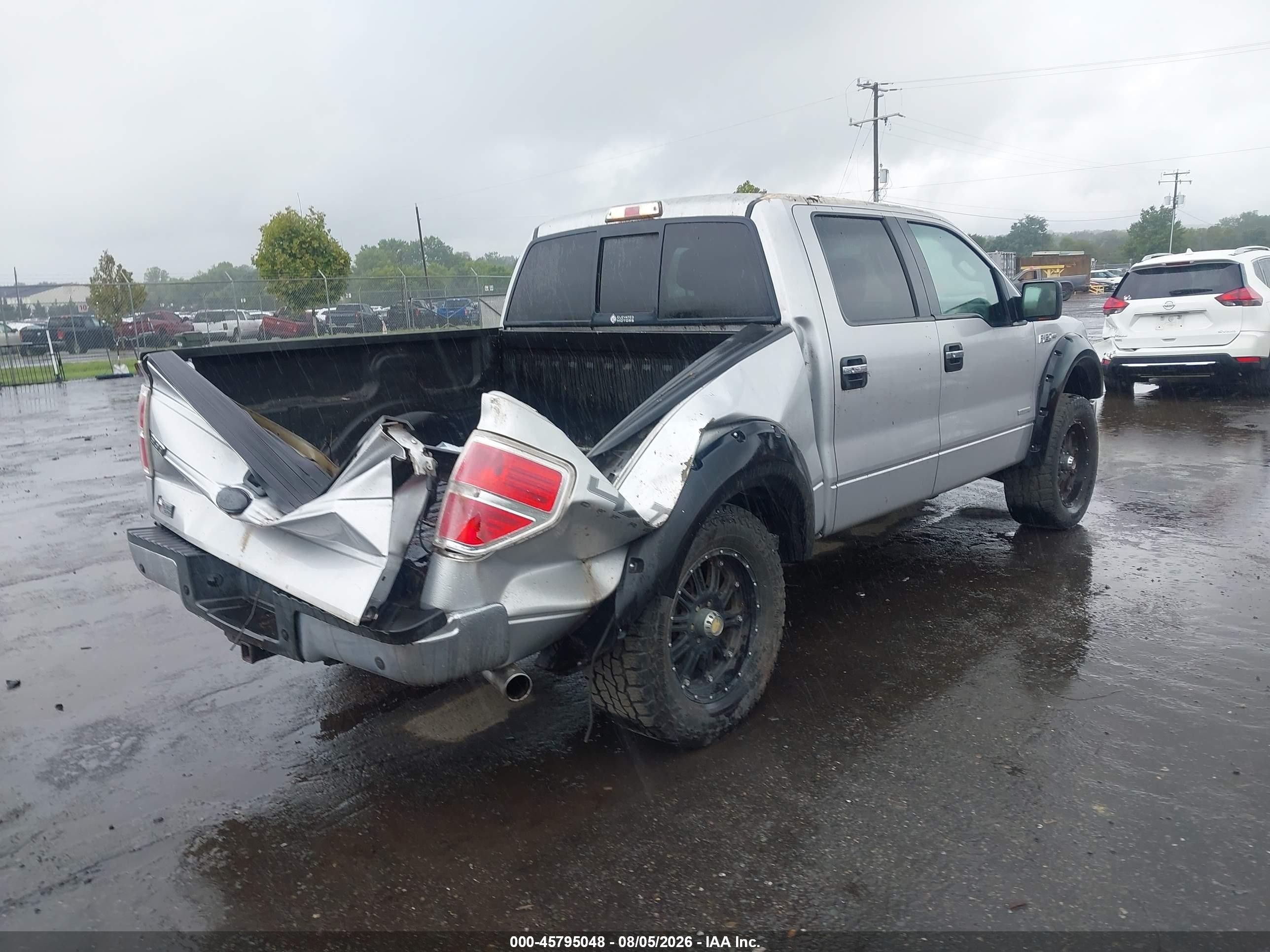 2012 Ford F-150 Xlt Silver vin: 1FTFW1ET3CFA11917