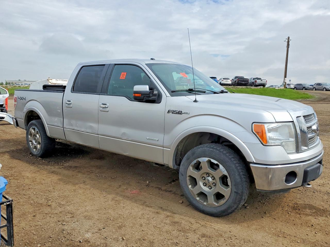 2012 Ford F150 Supercrew Silver vin: 1FTFW1ET3CFA32413