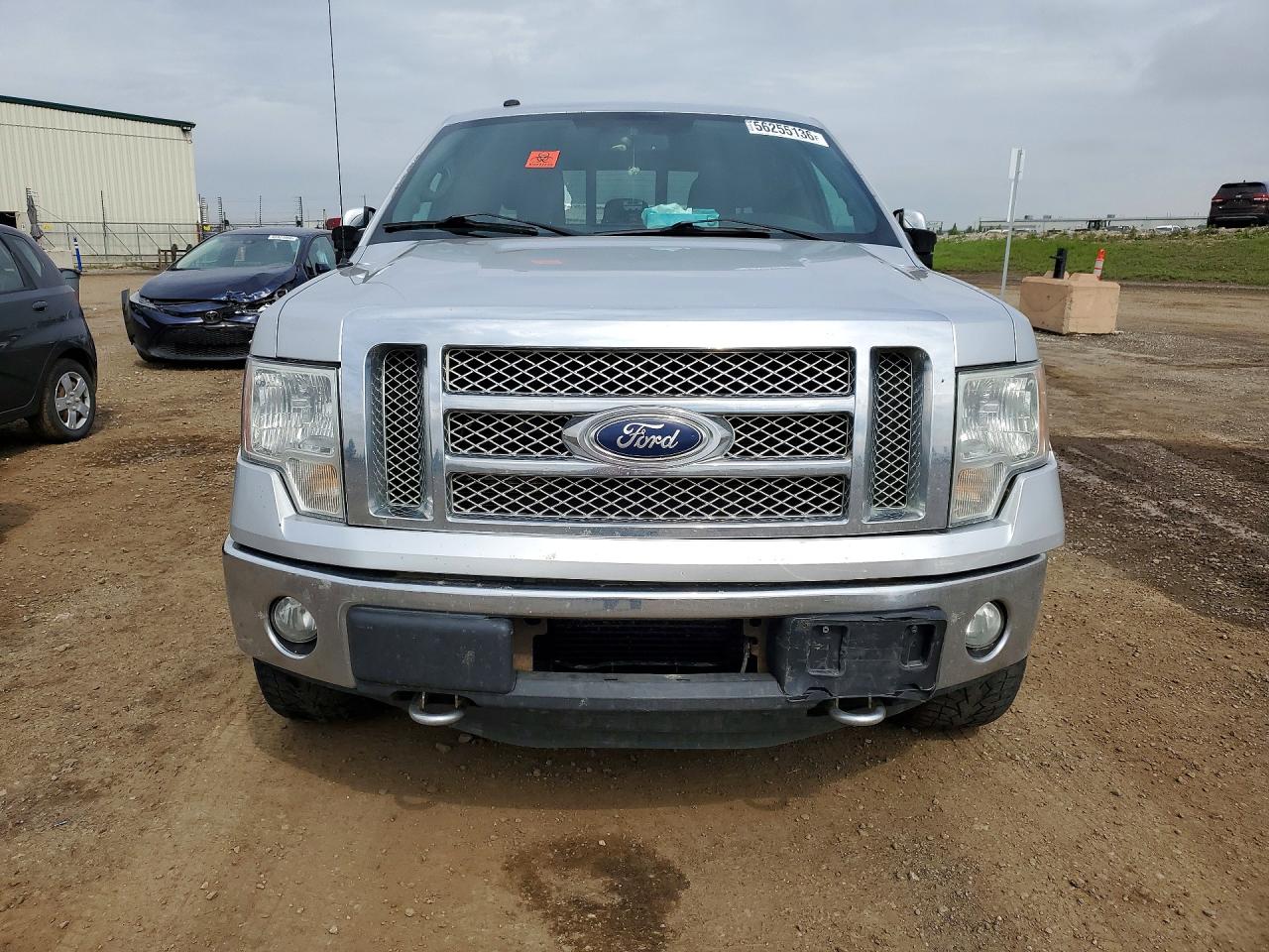2012 Ford F150 Supercrew Silver vin: 1FTFW1ET3CFA32413