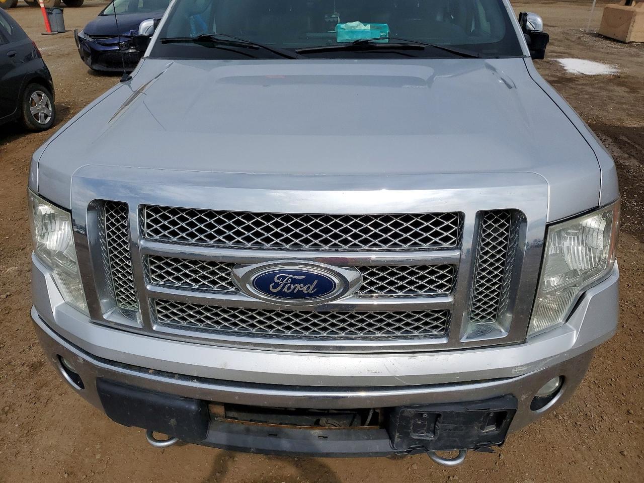 2012 Ford F150 Supercrew Silver vin: 1FTFW1ET3CFA32413