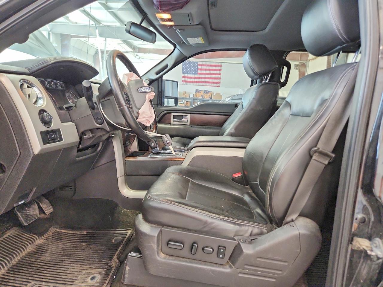 2012 Ford F150 Supercrew Black vin: 1FTFW1ET3CFA90750