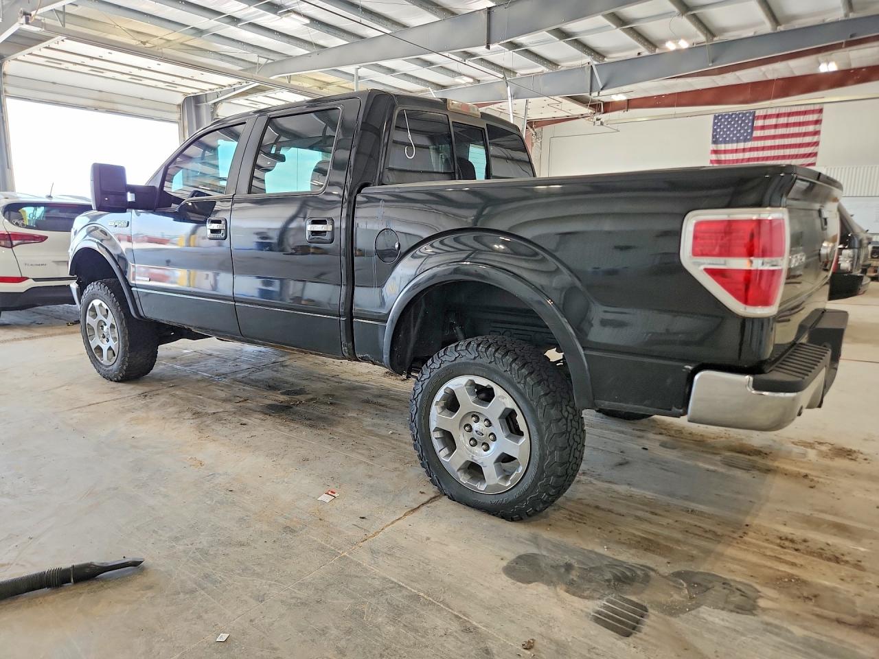 2012 Ford F150 Supercrew Black vin: 1FTFW1ET3CFA90750