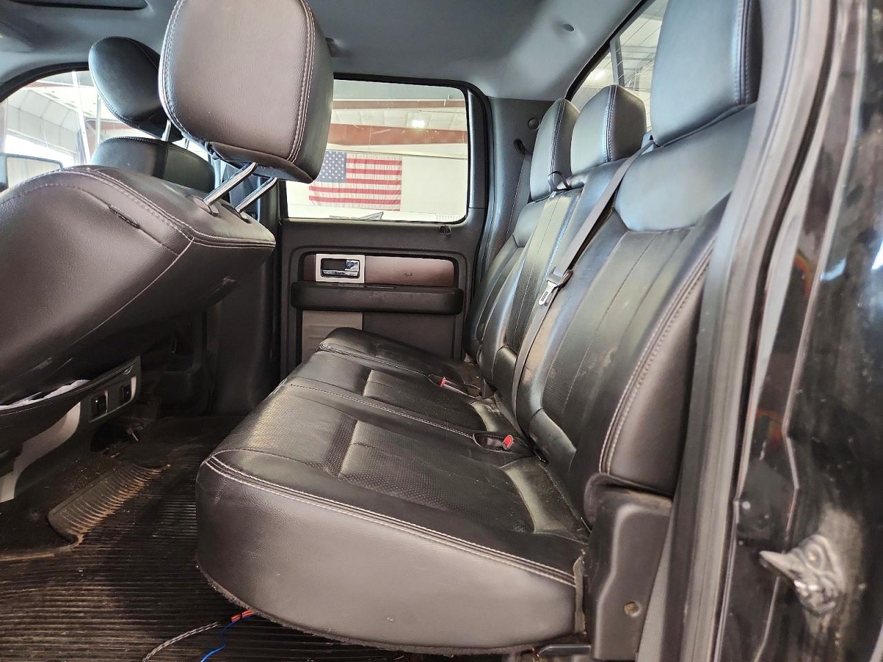 2012 Ford F150 Supercrew Black vin: 1FTFW1ET3CFA90750
