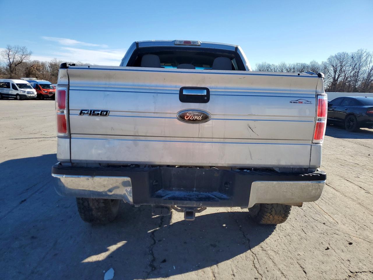 2012 Ford F150 Supercrew Silver vin: 1FTFW1ET3CFC97705