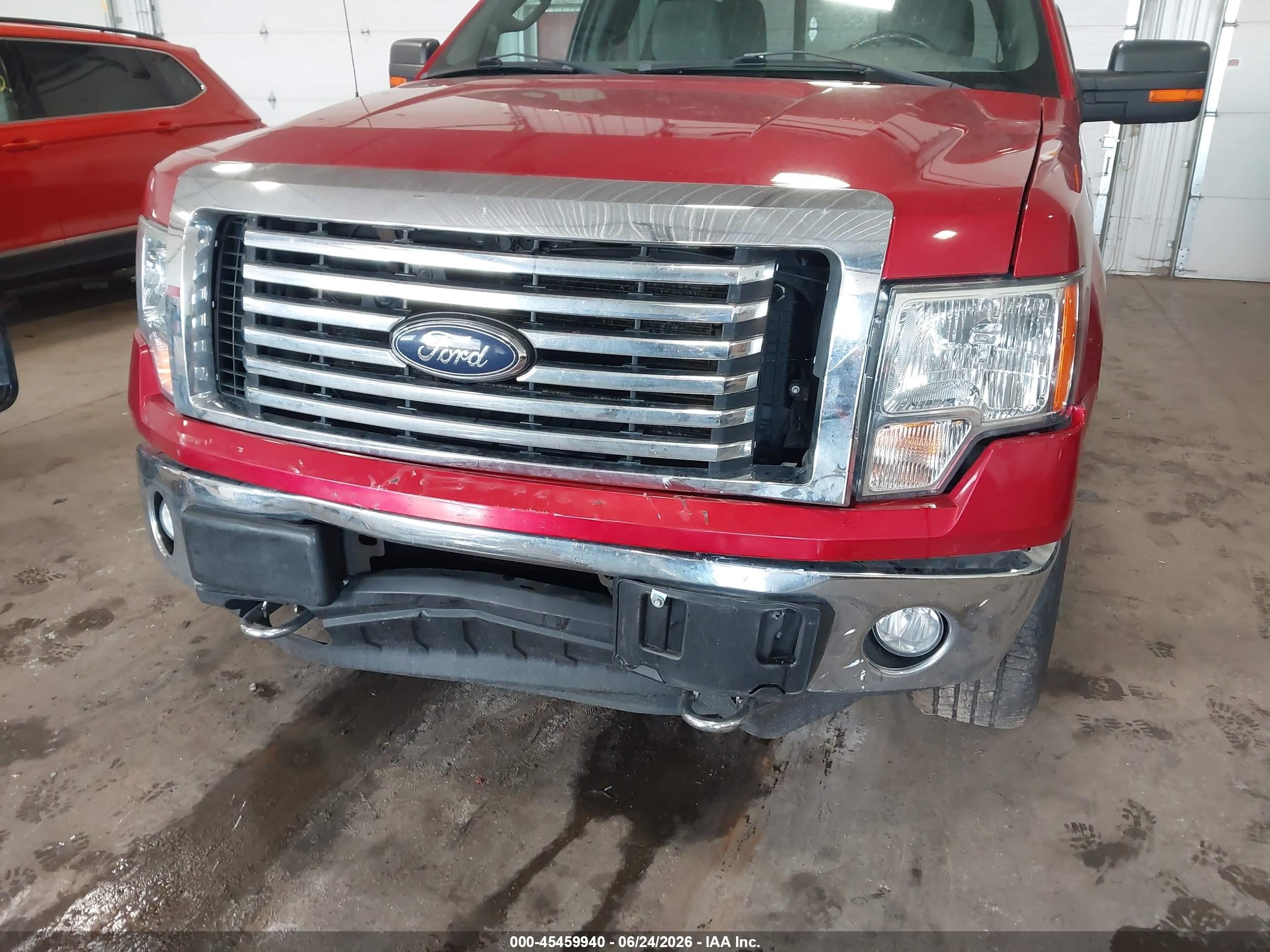 2012 Ford F-150 Fx4/king Ranch/lariat/platinum/xl/xlt Red vin: 1FTFW1ET3CFC98756