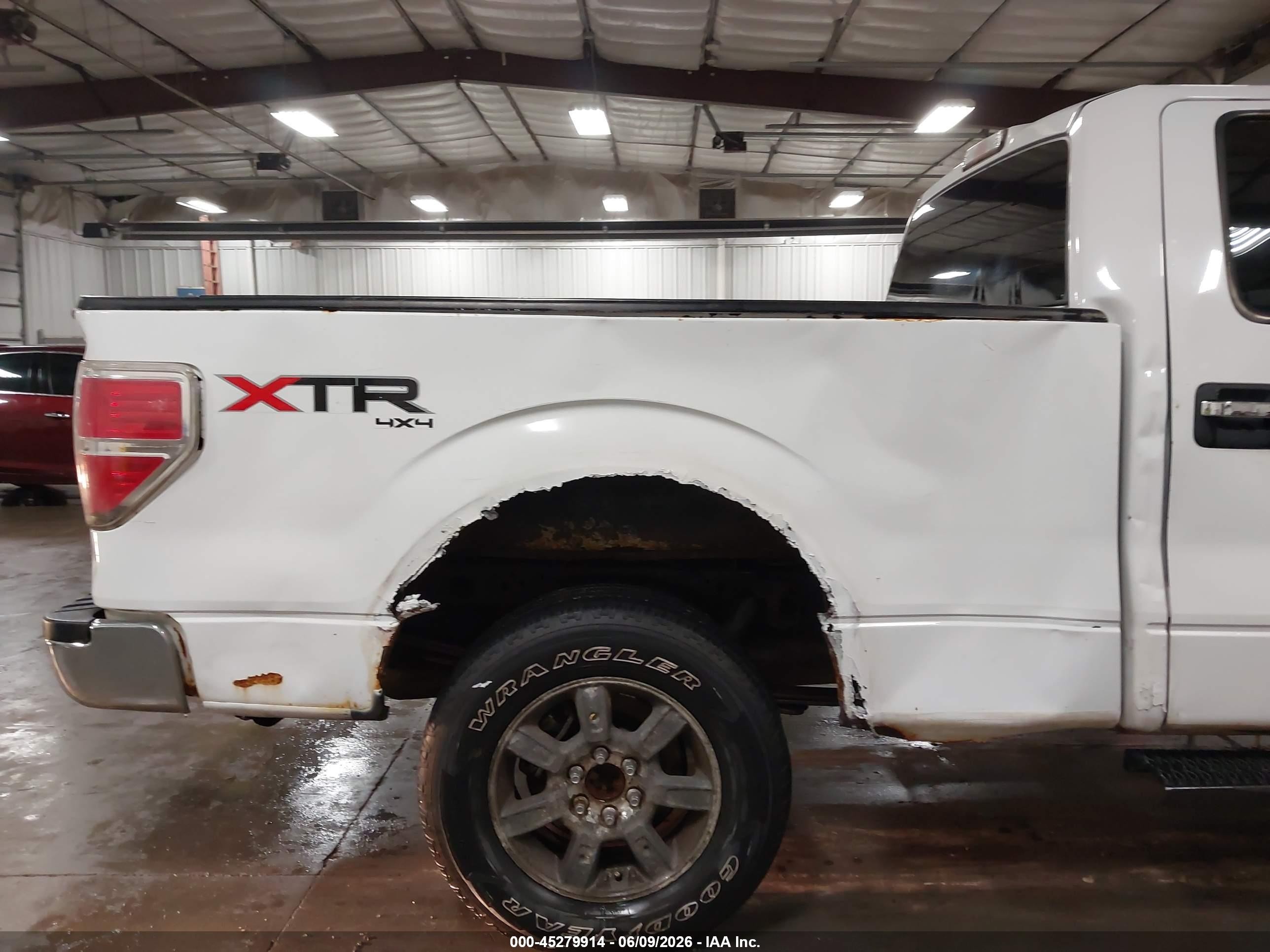 2012 Ford F-150 Xlt White vin: 1FTFW1ET3CKD55349