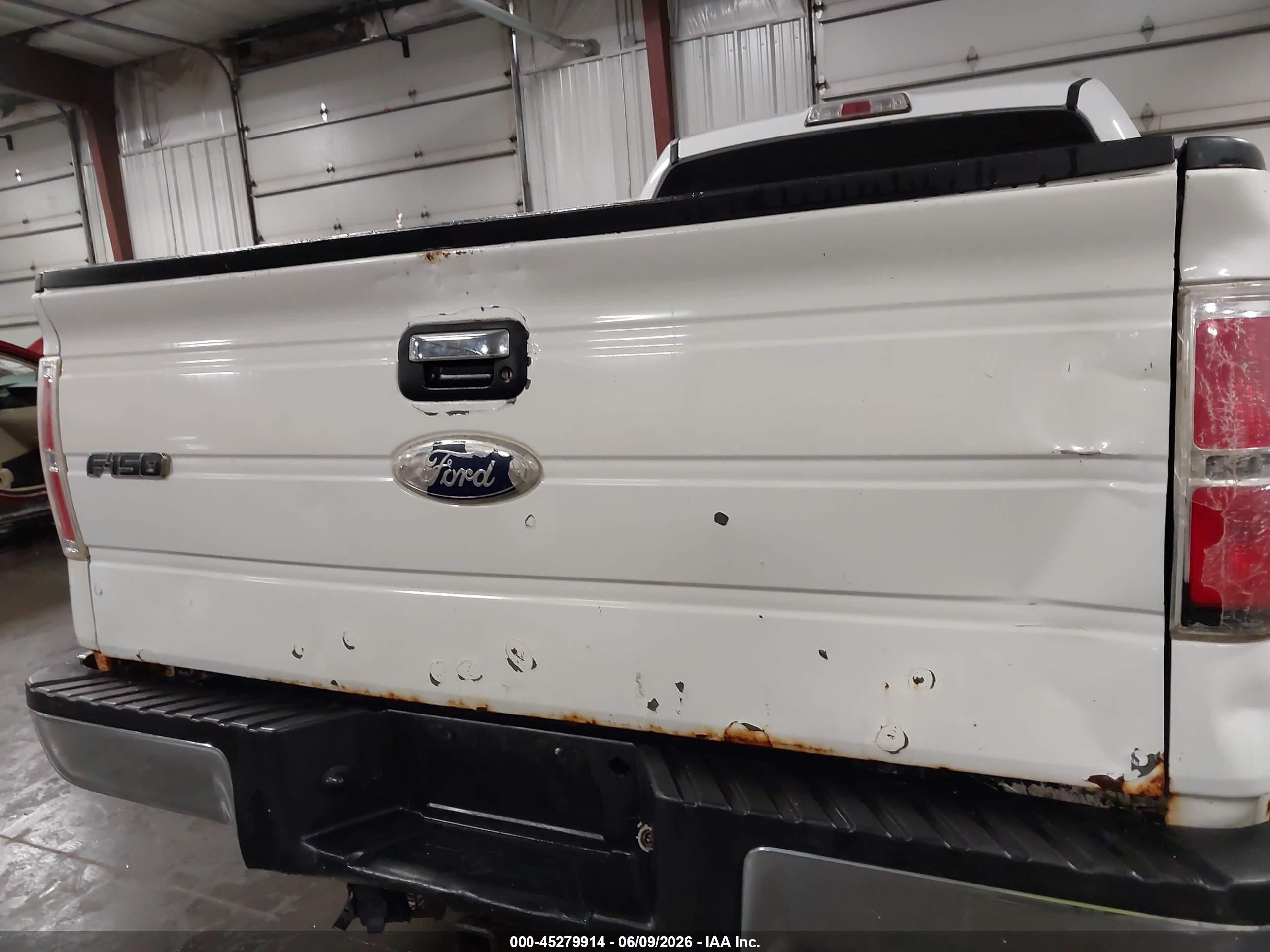 2012 Ford F-150 Xlt White vin: 1FTFW1ET3CKD55349