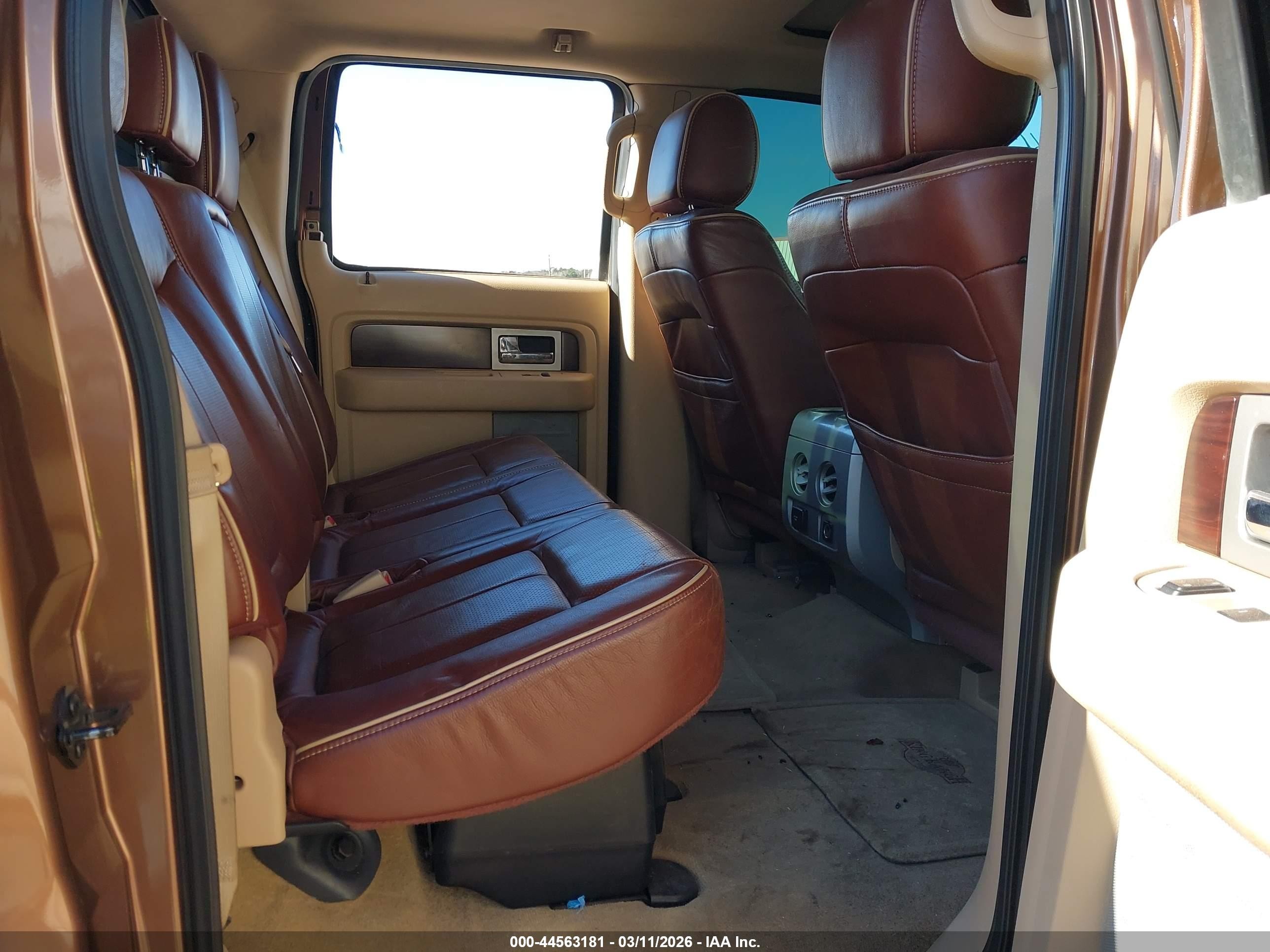 2012 Ford F-150 King Ranch Brown vin: 1FTFW1ET3CKD77738