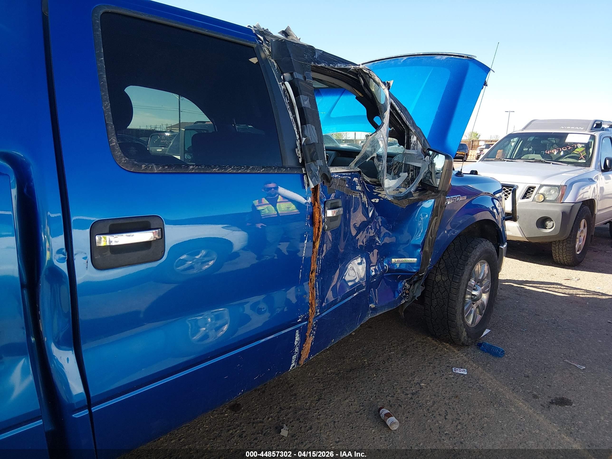 2012 Ford F-150 Xlt Blue vin: 1FTFW1ET3CKE24993