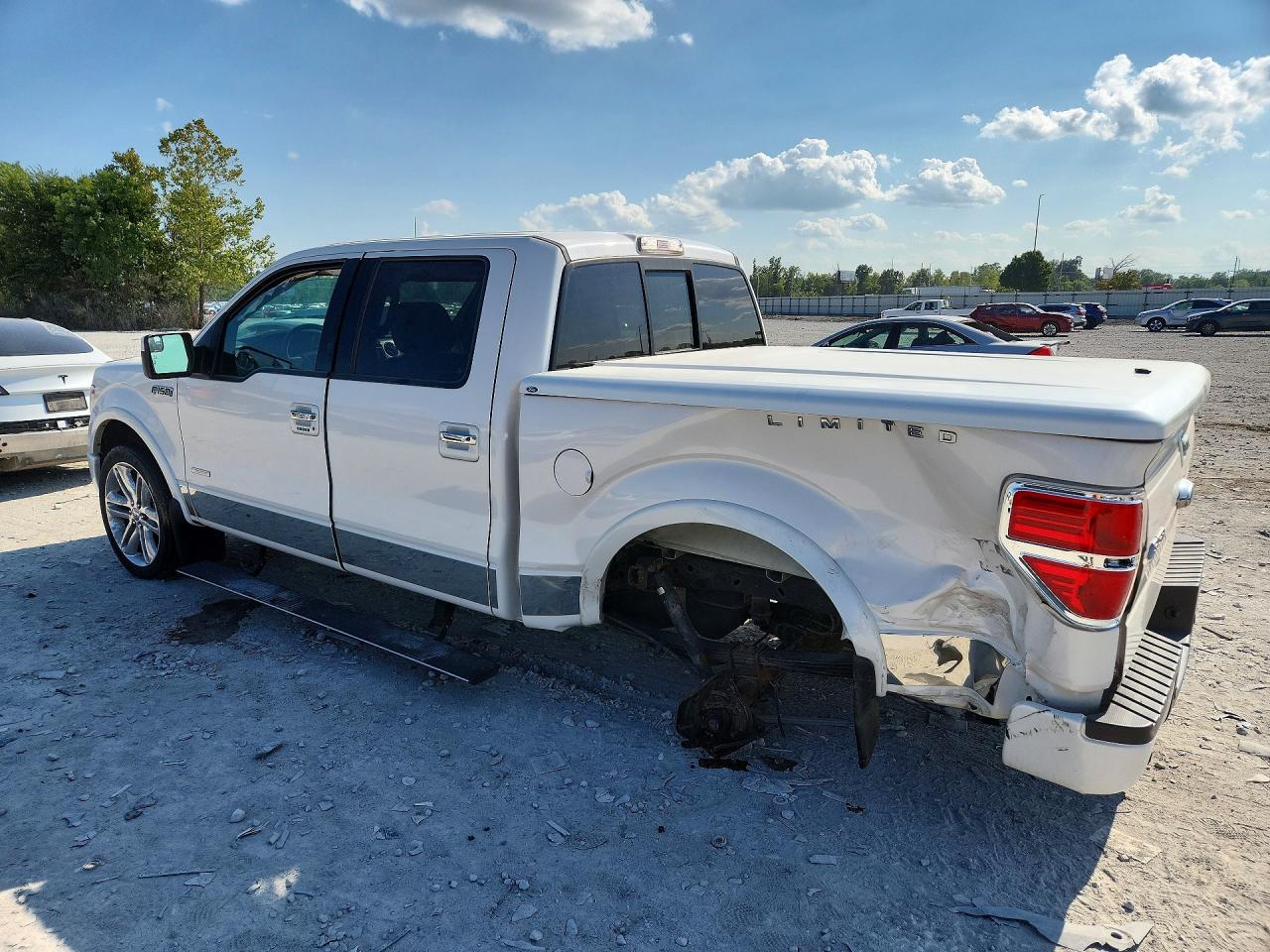 2013 Ford F150 Supercrew White vin: 1FTFW1ET3DFA04936